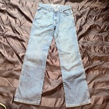 Wrangler Retro Relaxed Bootcut Jeans Boys 14 Regular Blue Denim Western