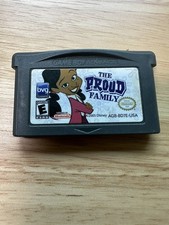 The Proud Family Nintendo Game Boy Advance Game Cartridge only Disney