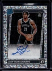 Day'ron Sharpe 2021-22 Donruss Optic #165 Rated Rookie Fast Break Disco Auto