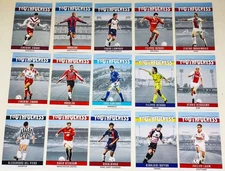 ALL YOUTFULNESS SOCCER LEGENDS ALEGO Cards Set Messi Ronaldo Maradona Pele ...