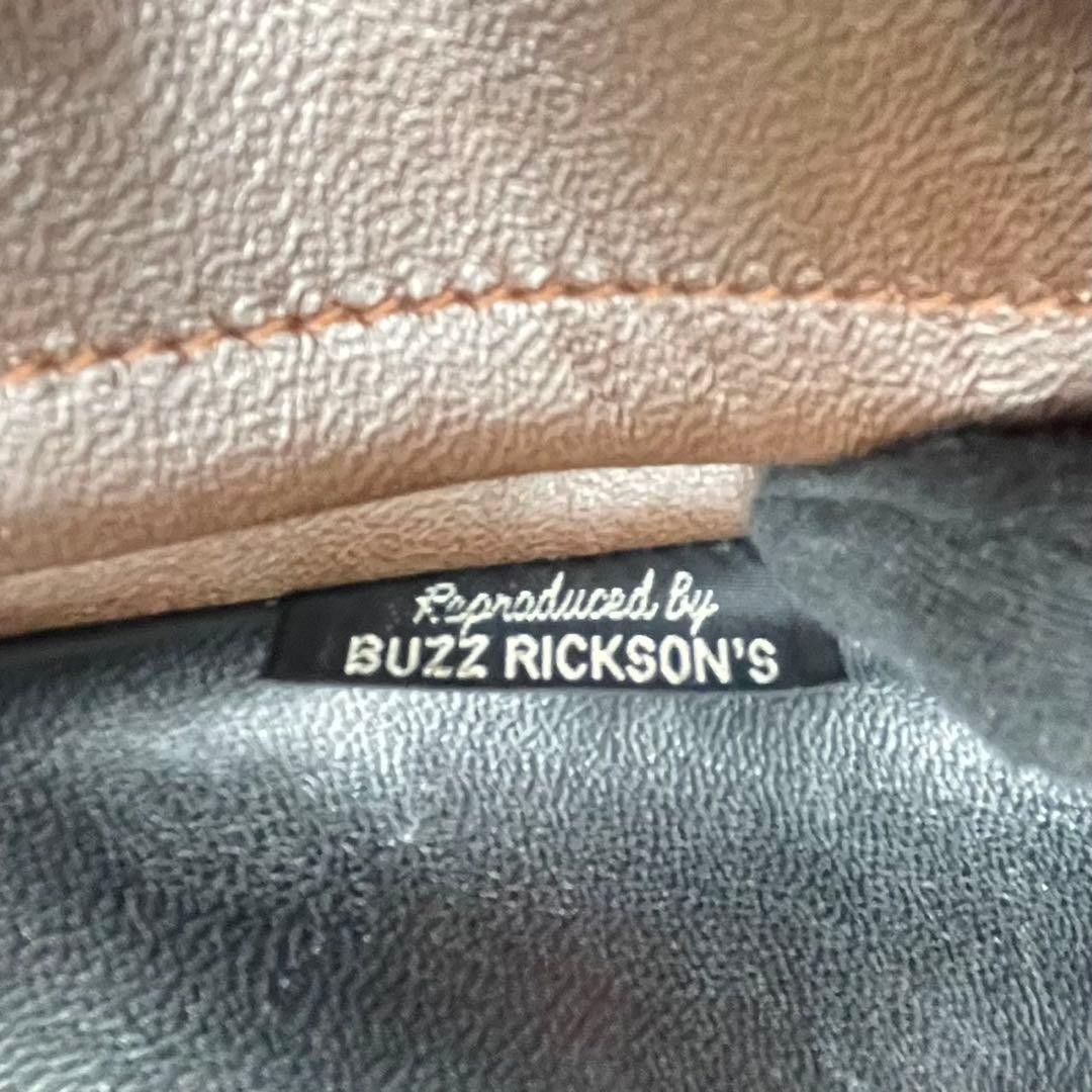 Buzz Rickson's A-2 Flight Jacket Authentic Leathe… - image 10