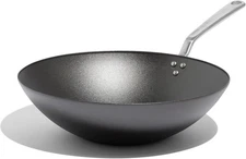 Made In Cookware - 12" Seasoned Carbon Steel Wok (Like Cast Iron but Better)