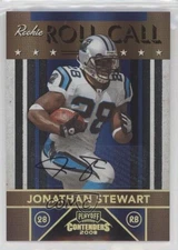2008 Playoff Contenders Black Signatures /25 Jonathan Stewart #10 Auto RC 5c9