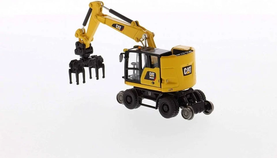 Tin Box CAT Caterpillar Railway Wheel Excavator with 3 Accessori - Image 4 of 4