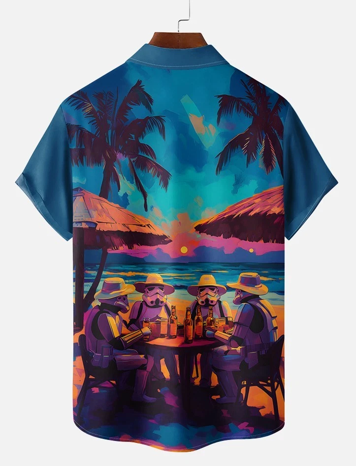 Star Wars  Stormtrooper Party Classic Hawaiian Shirt
