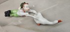 Herend Hungary  5231 Hand Painted Goose Dragging Boy Figurine Rare — photo 8