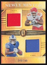 2020 Gold Standard Newly Minted 240/249 D'Andre Swift Clyde Edwards-Helaire JM9
