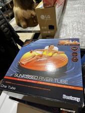 NIB; Hydro-Force 43399E Sunkissed Pool, Lake, River, Beach Inflatable Tube