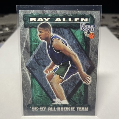 1996-97 Scoreboard - #77 Ray Allen BASKETBALL ROOKIES '96-97 ALL-ROOKIE TEAM