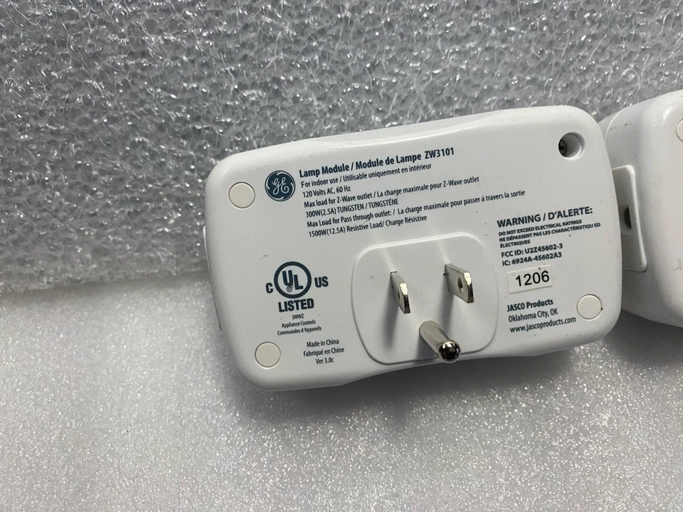 Módulo de lámpara atenuadora GE ZWave ZW3101 - Juego de 2 Foto 2 de 4