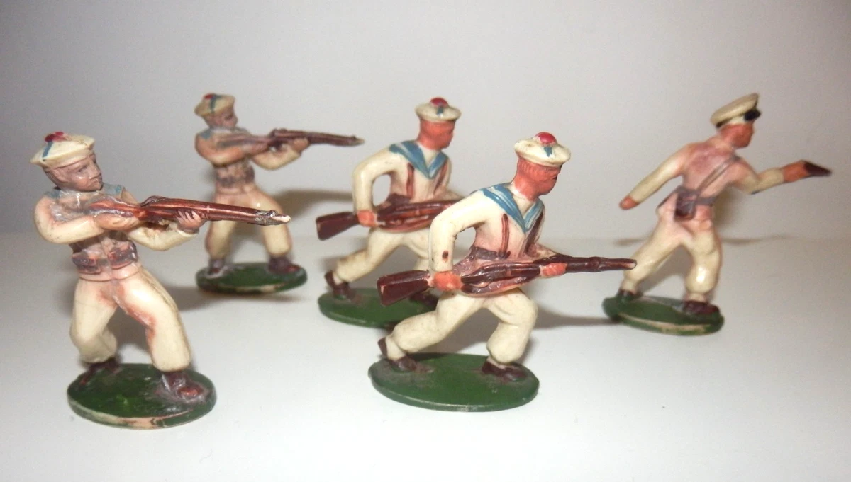Figurines Starlux ancienne 3 musiciens Marocains