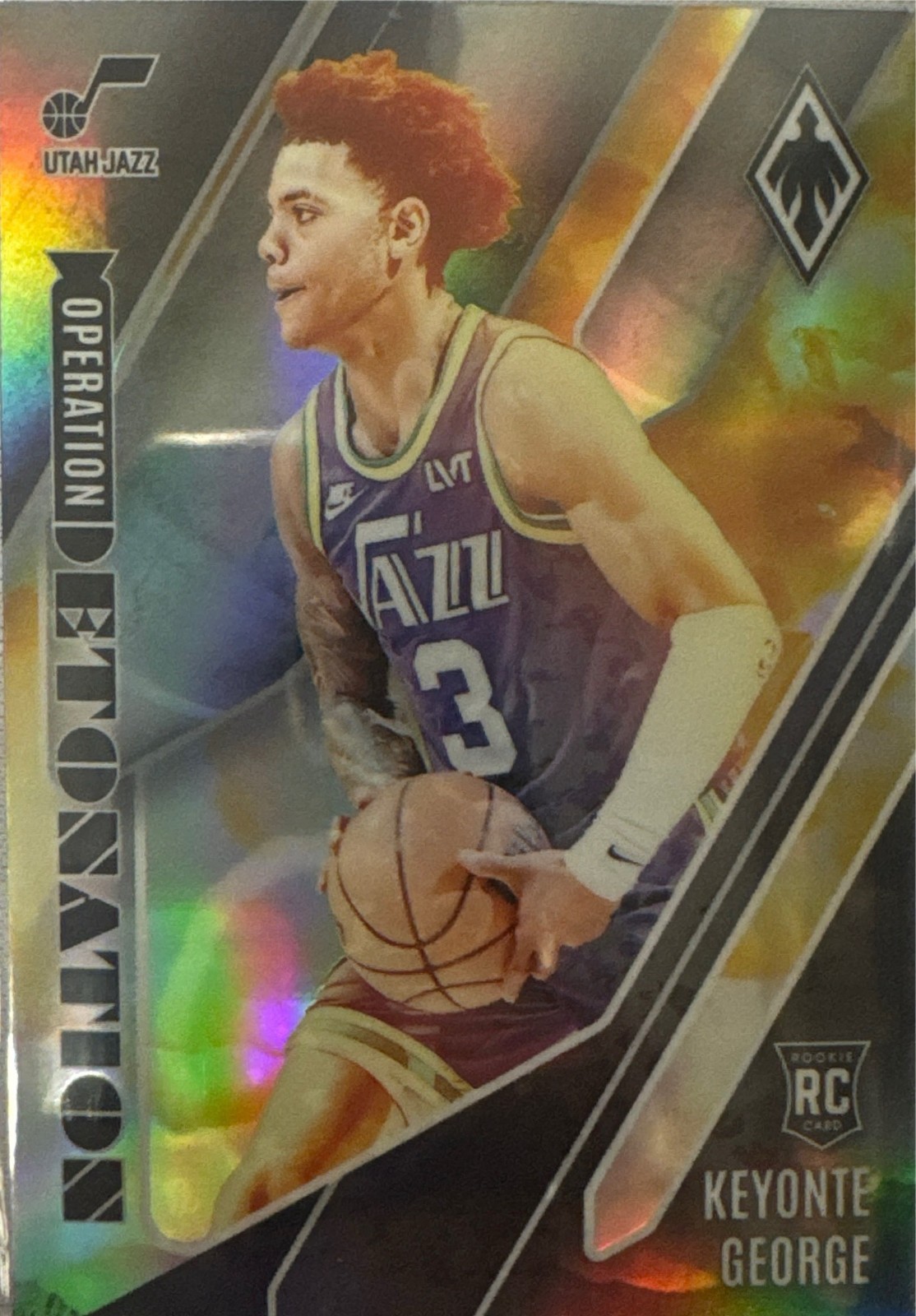 2023-24 Panini Phoenix Keyonte George Operation Detonation Insert #11