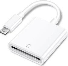 Apple MFi Lightning to SD Card Reader for iPhone iPad Plug & Play