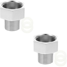 2 PCS Garden Hose Fittings and Adapters Attachment Sink Faucet to