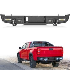 Rear Bumper For 2015-2022 Chevy Coloradocanyon Pickup Wsensor Holesled Lights Rear Bumper For 2015-2022 Chevy Coloradocanyon Pickup Wsensor Holesled Lights