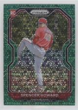 2021 Panini Prizm Green Donut Circle Prizm Spencer Howard #66 0lt3