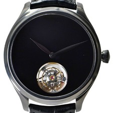 H. MOSER & CIE - Endeavour Tourbillon in Steel DLC