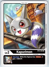 Kapurimon Common Release Special Booster 1.0 Normal BT2-005 C NM
