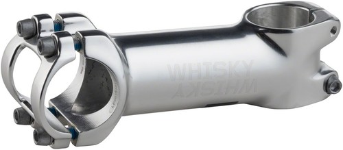 WHISKY No.7 Stem 100mm Clamp 31.8 +/-6 Degree Steerer 1 1/8 in Silver Aluminum - Picture 2 of 2