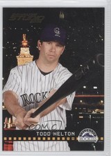 2004 Donruss Studio Todd Helton #73 HOF 5v2