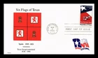 DR JIM STAMPS US COVER REPUBLIC OF TEXAS SESQUICENTENNIAL FDC SCOTT 2204
