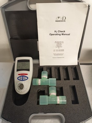 MD Diagnostics H2 Check   Wasserstoff-Atemtestgerät (Laktose/SIBO/Fruktose