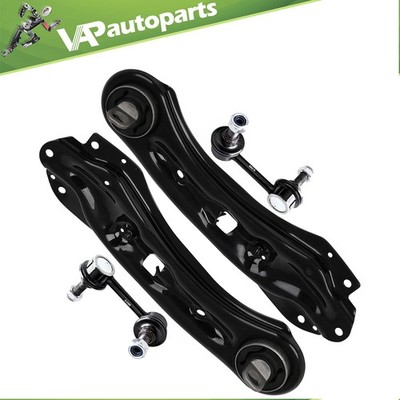 4Pcs Rear Control Arm and Ball Joint Sway Bar End Link For 2011-13 Chrysler 200