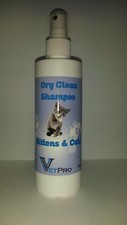 Dry Clean Waterless Shampoo Spray For Kittens & Cats 250ml