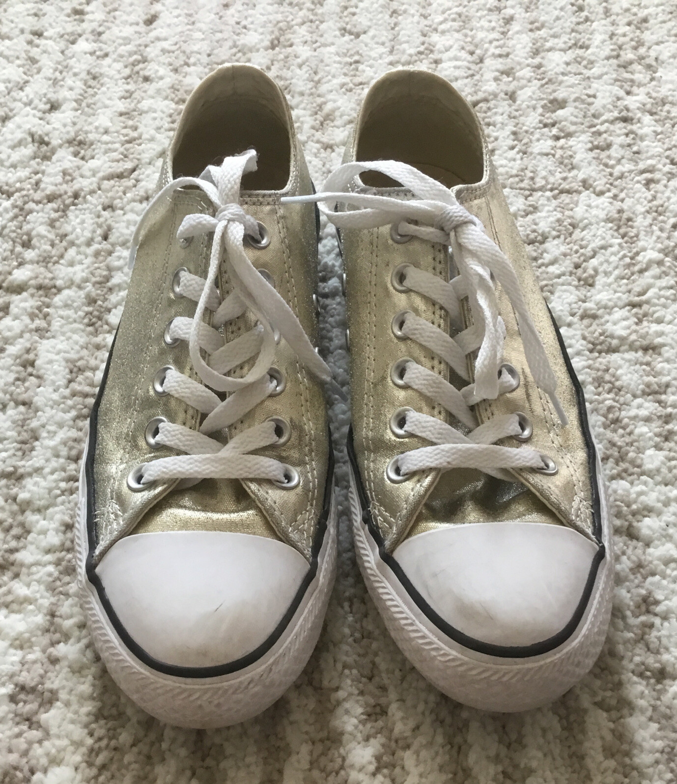 Converse All Star Chuck Taylor Gold Low Top Sneakers Size 7W/5M