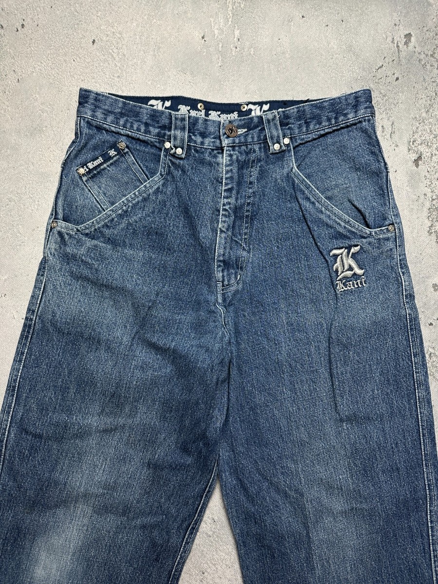 Rare Design Karl Kani Vintage 90s Rap Archive Jeans Wide Pants y2k