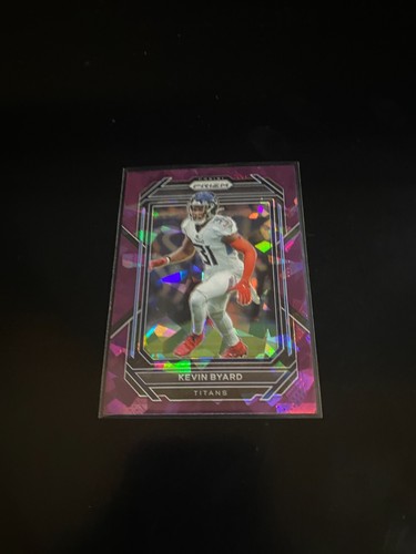 Kevin Byard 2022 Panini Prizm Purple Ice Prizm /225 Titans 287 PWE
