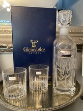 Scotland crystal decanter and glasses