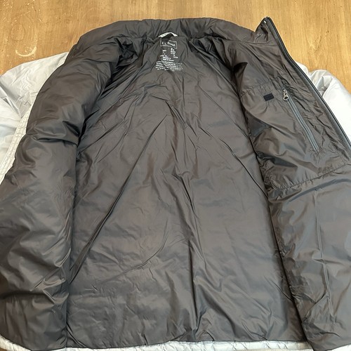 LL Bean Mens PrimaLoft Packaway Jacket Quilted Gray XXL Lightweight Outdoor - Picture 3 of 10