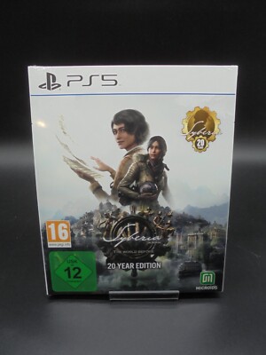 Syberia The World Before 20 Years Edition [PS5] Playstation 5 Resealed Neu