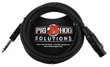 Pig Hog - PX-TMXF1 - 1/4" TRS to XLR Adaptor Cable - 10 ft.