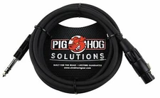 Pig Hog - PX-TMXF1 - 1/4" TRS to XLR Adaptor Cable - 10 ft.