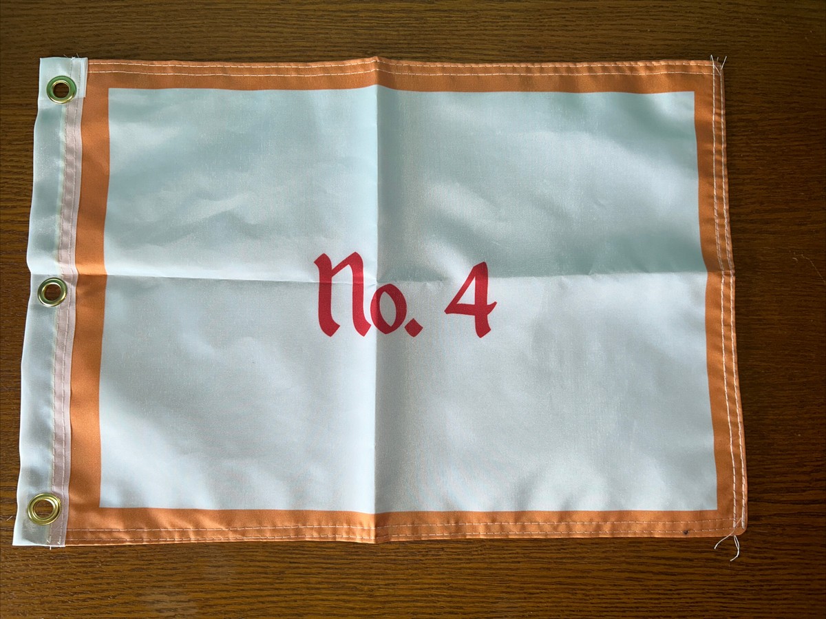 PINEHURST GOLF CLUB NO 4 PGA TOUR PIN FLAG W GROMMETS FREE SHIP