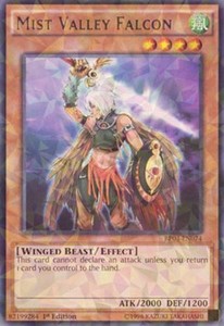 Mist Valley Falcon - BP03-EN074 - Shatterfoil - 1st Edition x3 - Near Mint