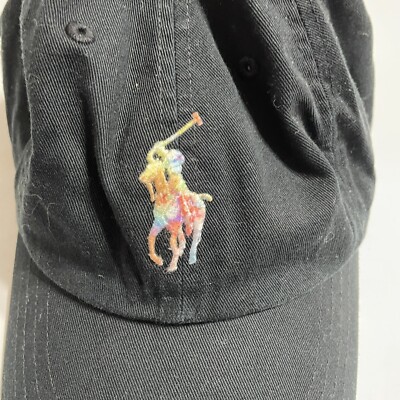 帽子 90s POLO RALPH LAUREN USN JUNGLE HAT Polo Ralph Lauren Men's Big Pony Rainbow TEAL Chino Baseball Cap