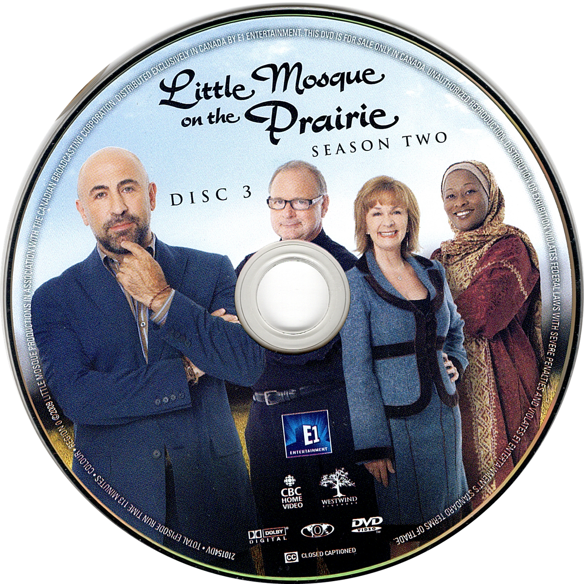 Little Mosque on the Prairie TV seasons on DVD;3rd 1 FREE! Zaib