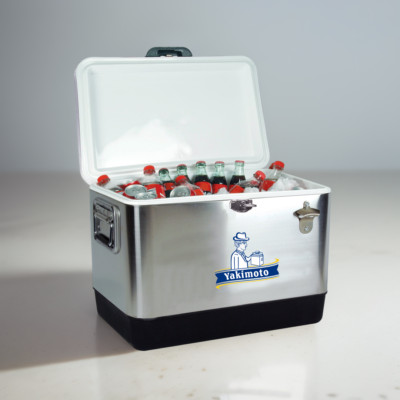 Yakimoto Insulated Portable Ice Cooler 80 Can Waterproof for Ice Drink Beach