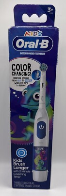 Oral-B Battery Powered Kids battery powered Toothbrush Changing Bristles. NEW