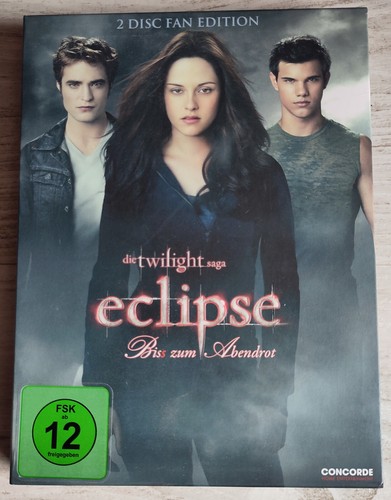 Die Twilight Saga: Eclipse - Biss zum Abendrot DVD 2 Disc Fan Edition