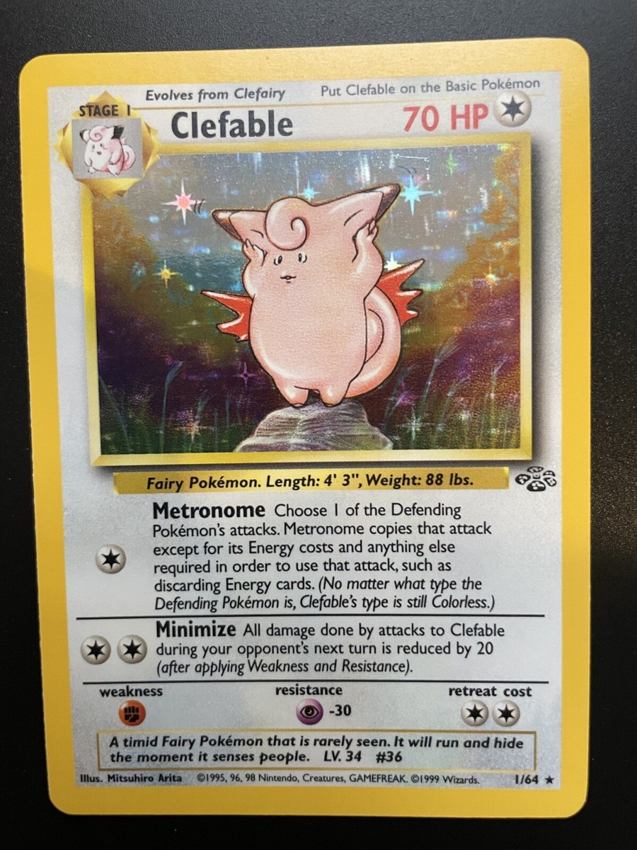 clefable holographic pokemon card value Pokemon - Clefable (82/122) - XY Breakpoint - Reverse Holo : Buy Online at  Best Price in KSA main image 1