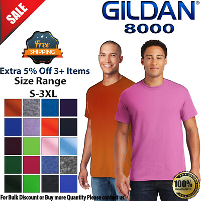 #ad #ad Gildan G800 Mens Short Sleeve Moisture Wicking DryBlend Crew Neck T Shirt $10.86