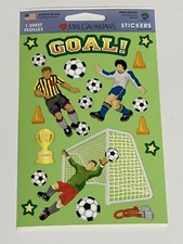 1 Mrs Grossmans Boys Soccer Stickers Goal Ball Sports Cleats Team  Cardstock