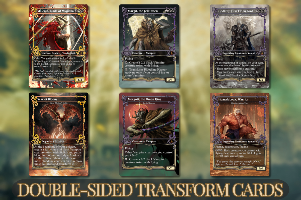 Elden Ring Vampire Commander MTG Alt-Art Deck. Ready to Play! | eBay Elden Ring Vampire Commander MTG Alt-Art Deck. Ready to Play! | eBay