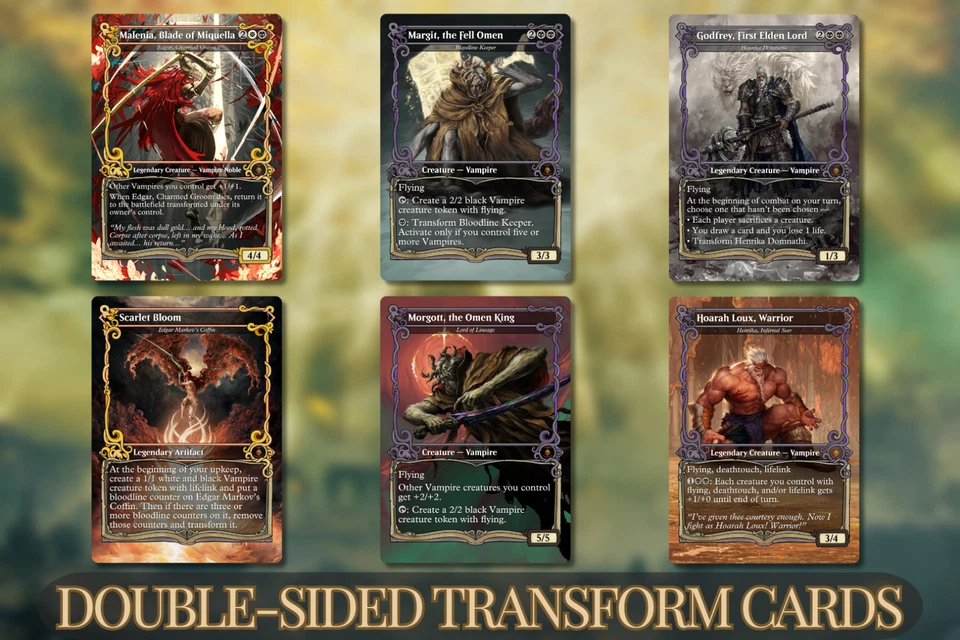 Elden Ring Vampire Commander MTG Alt-Art Deck. Ready to Play! - Image 2 of 4