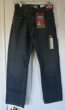 New Signature Levi Boys straight Fit Jeans 12 Reg with adjustable waist, NWT