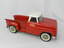 Vintage 1960s Tonka Red Pickup Truck Pressed Steel Toy No Tailgate USA